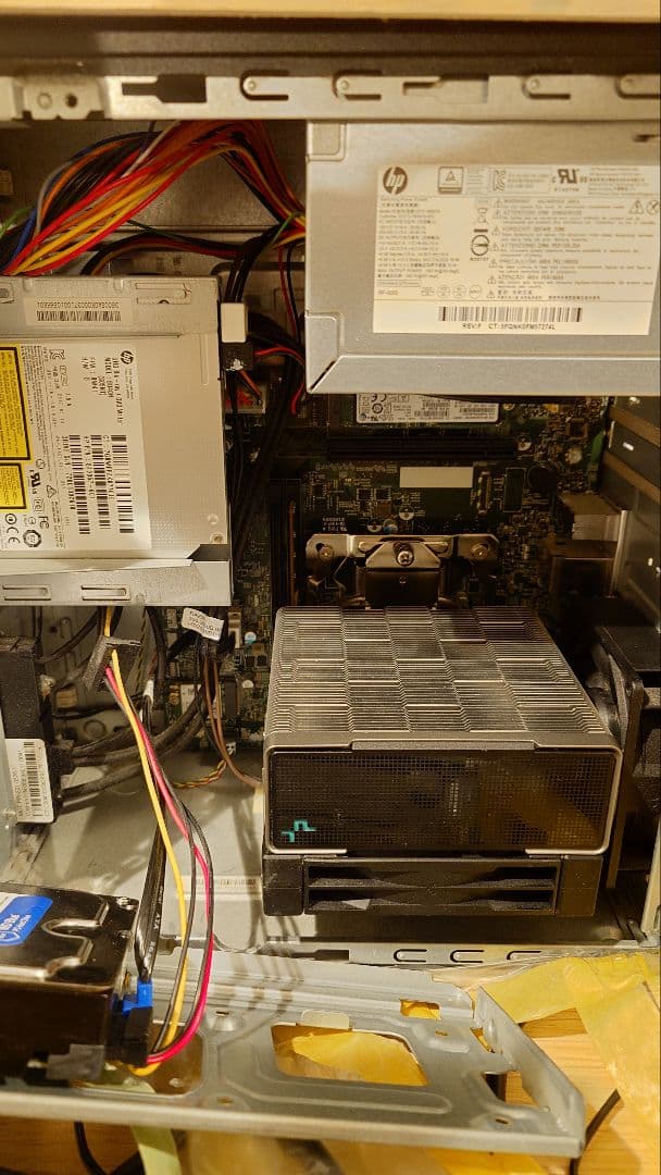 HP デスクトップPC ホワイト