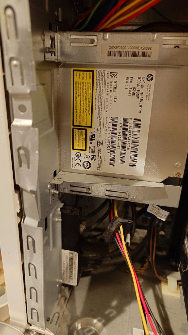 HP デスクトップPC ホワイト