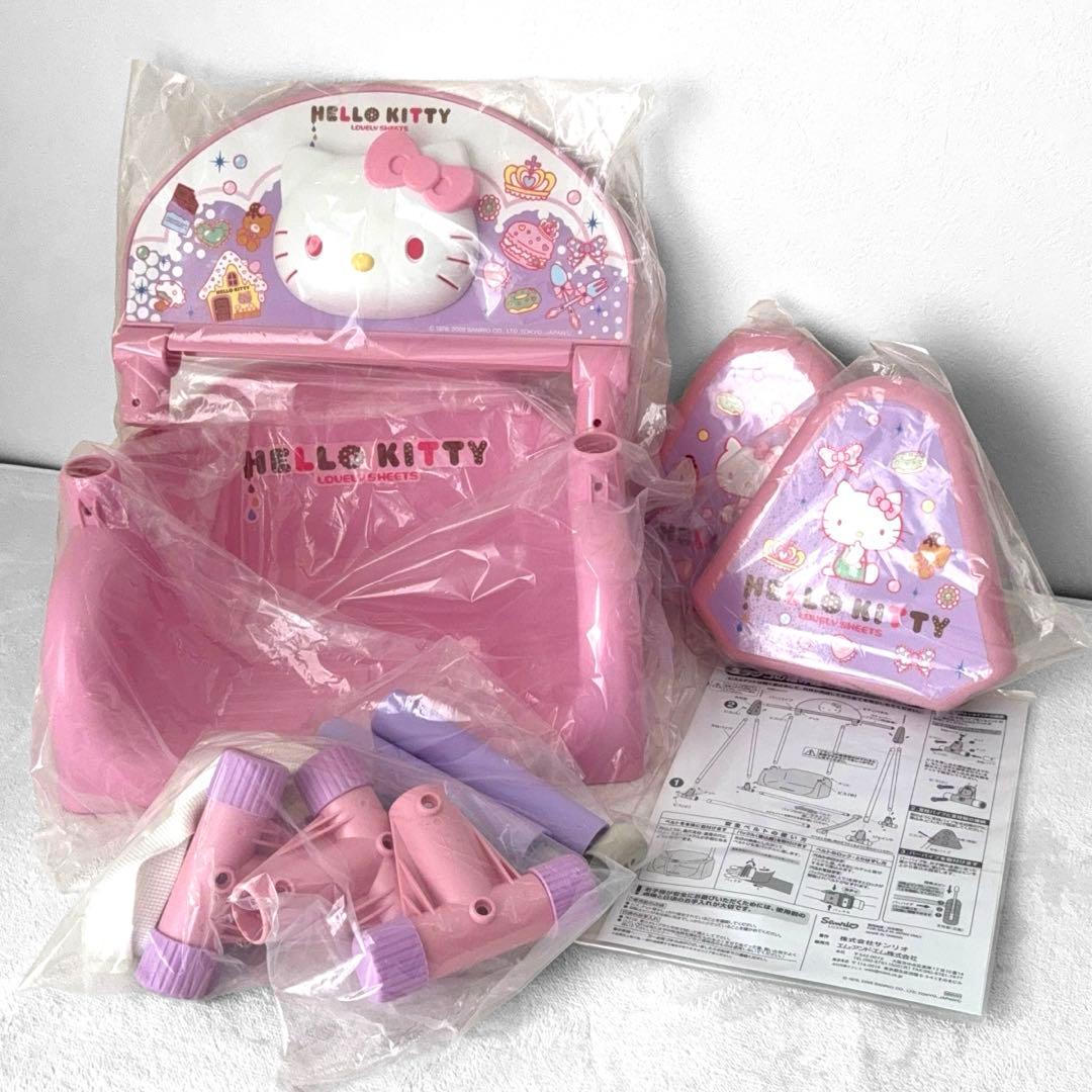 【新品未開封・廃盤品】ハローキティー 1人乗りブランコ 鉄棒 2〜6歳