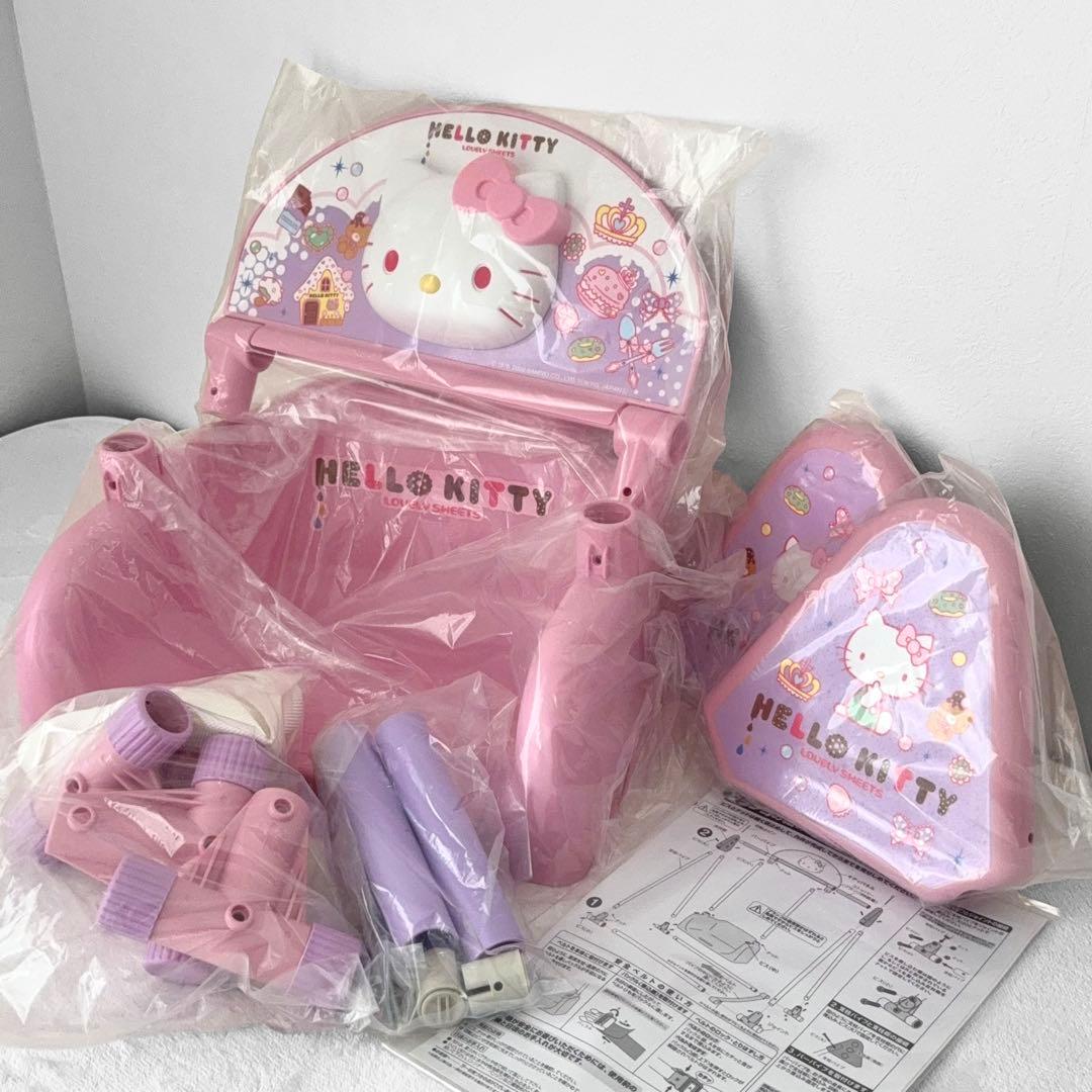 【新品未開封・廃盤品】ハローキティー 1人乗りブランコ 鉄棒 2〜6歳