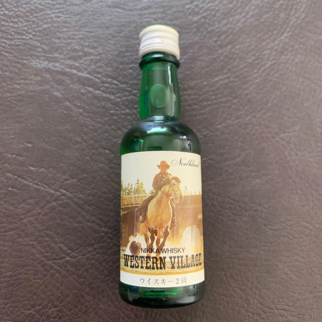 NIKKA WHISKY WESTERN VILLAAGE ミニボトル　50ｍl