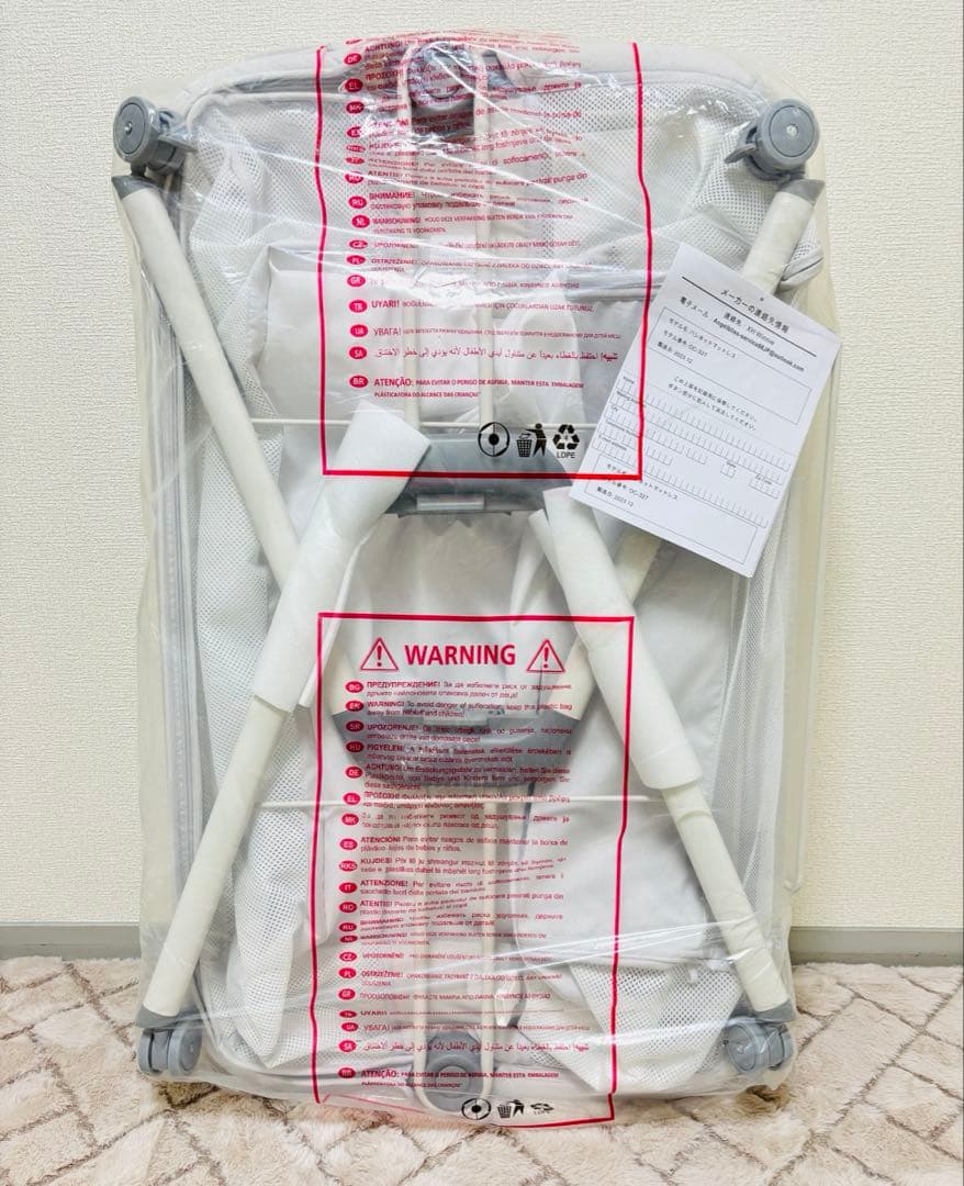 佐藤❌新品未使用 ANGELBLISS ベビーベッド 高さ調節可能 添い寝