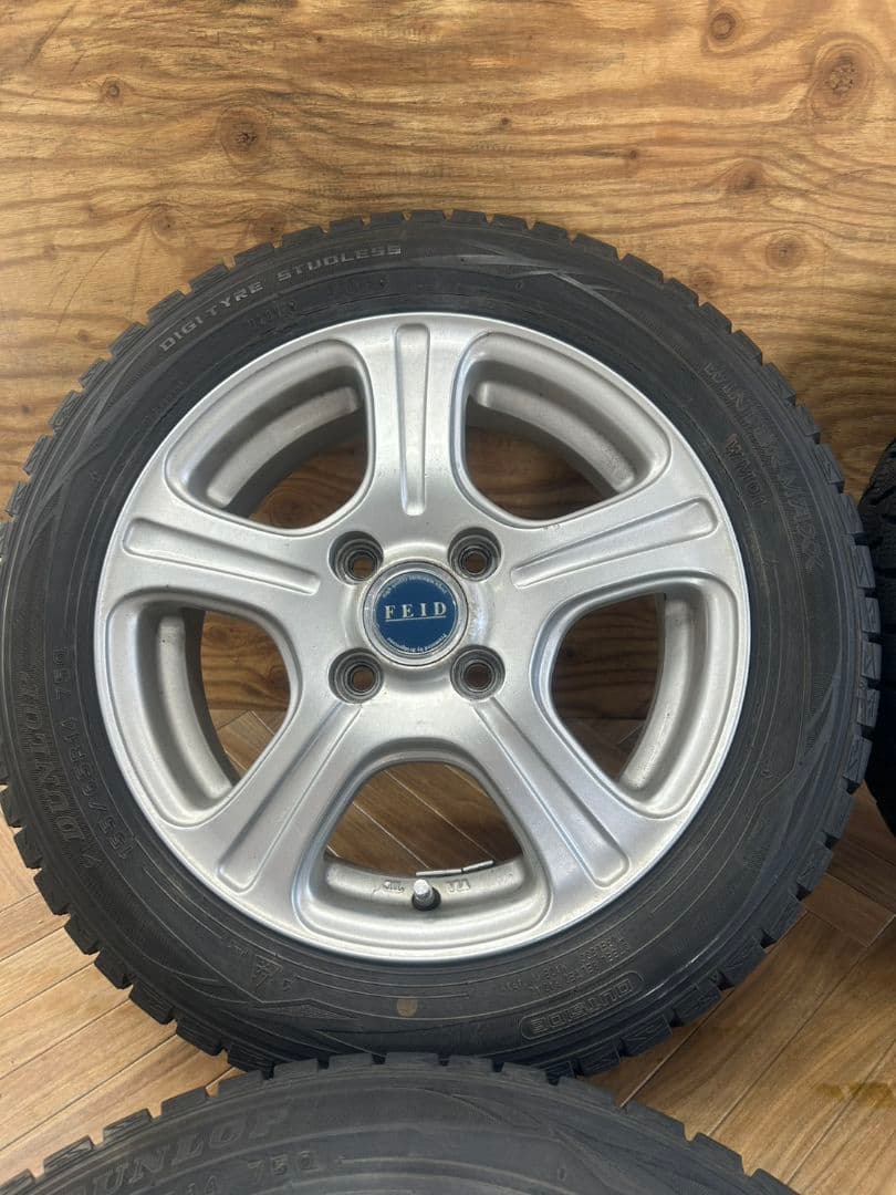 スタッドレスタイヤ 14インチ　ウィンターマックスWM01　155/65R14