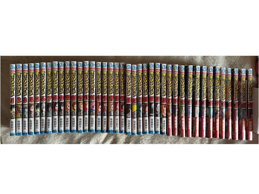 新品未開封　僕のヒーローアカデミア 1巻〜38と40巻