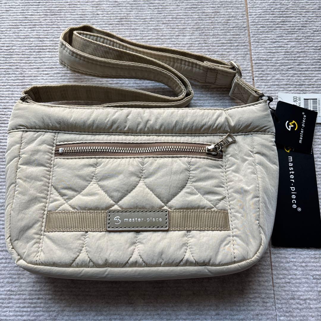 新品未使用master-pieceソフトショルダーバッグ　ユニセックス02433