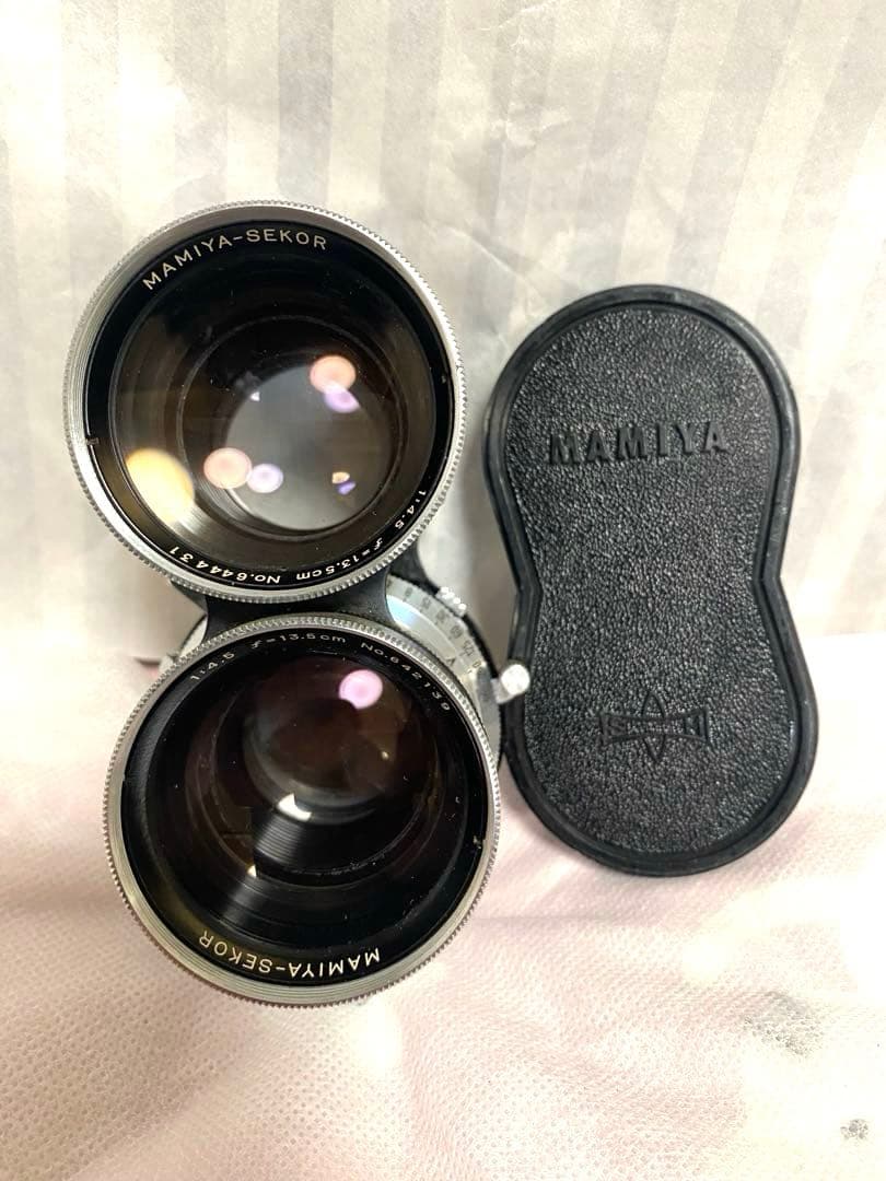 MAMIYA SEKOR 135mm F4.5 マミヤ セコール 2眼レフレンズ