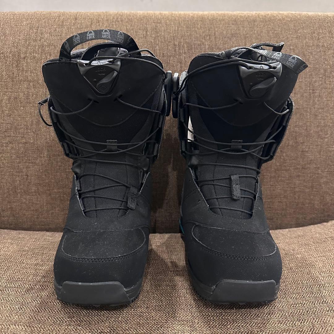 【美品】サロモン　女性用スノーボードブーツ ブラック　24cm