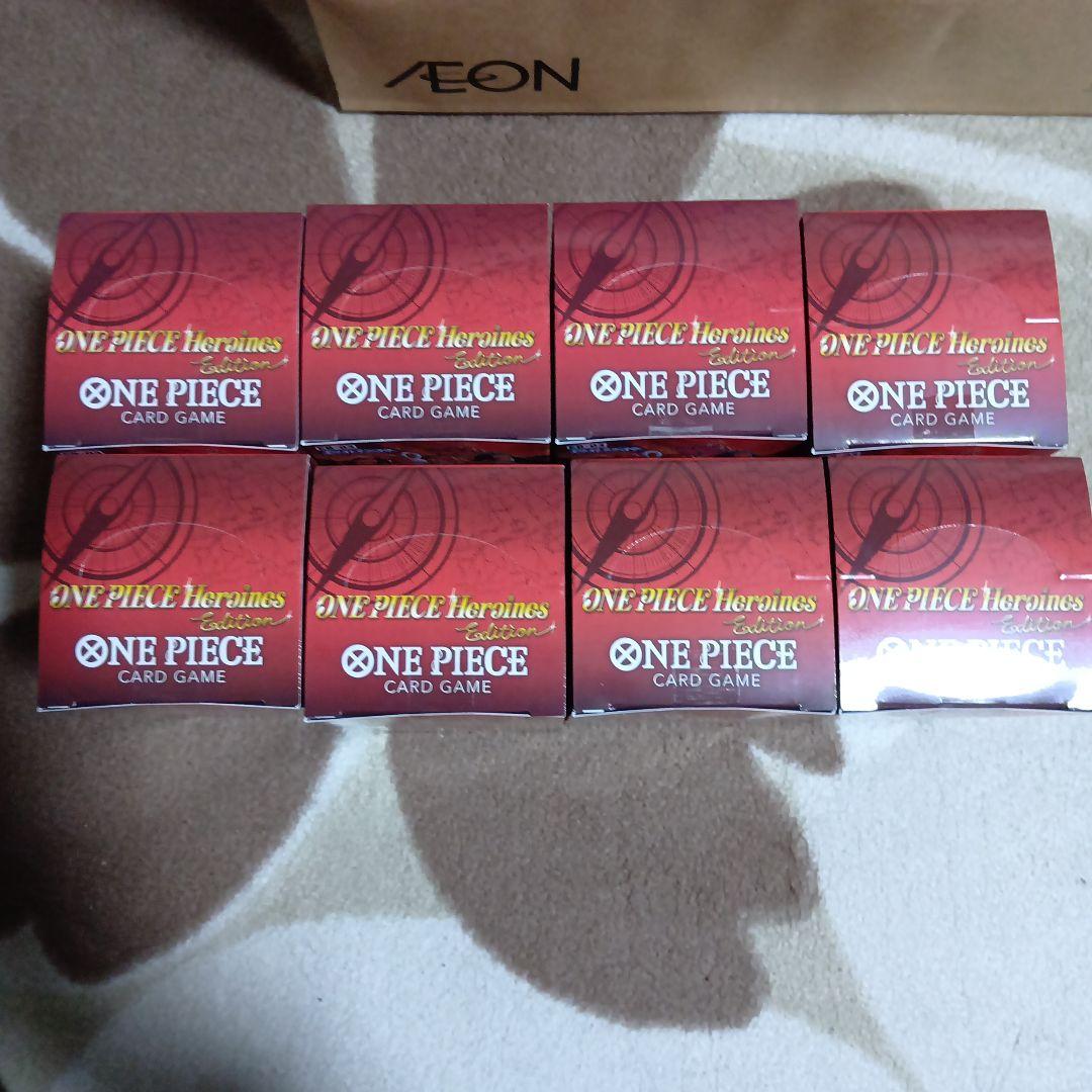 ワンピースカードヒロインズエディション 8BOX テープ付き