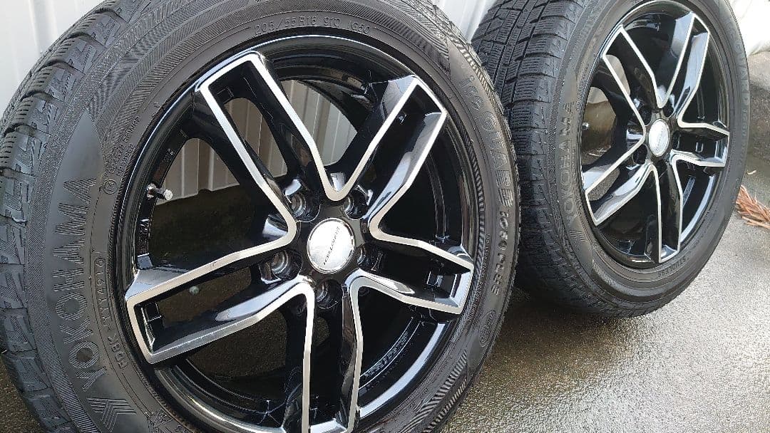 ユーロテック ガヤ5(ブラックポリッシュ) 205/55R16