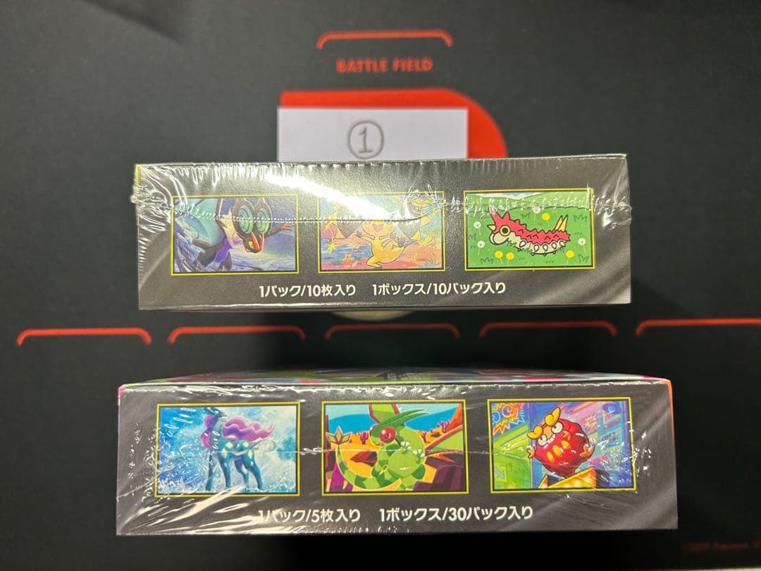 ①ポケモンカード　インフェルノX・MEGAドリームex BOX