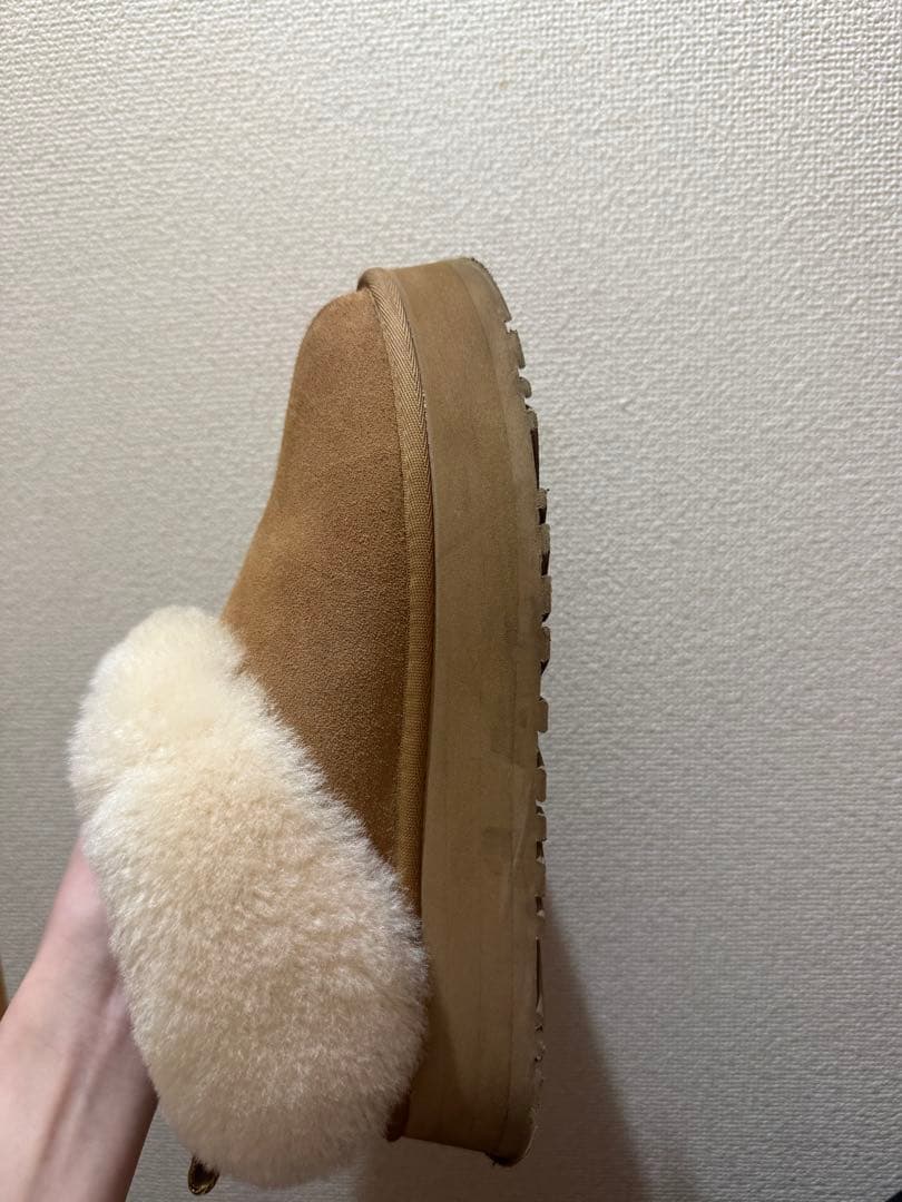 UGG ムートンブーツ ブラウン厚底W TAZZELLE 8