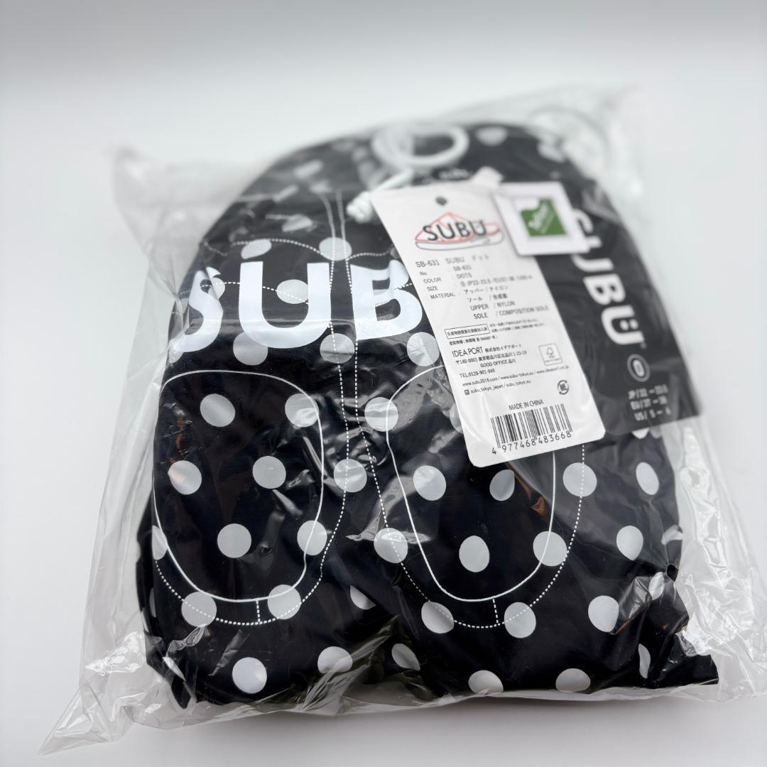 ★IVE REI 着用★SUBU スブ　ドット　冬 サンダル　正規品　０ ラスト