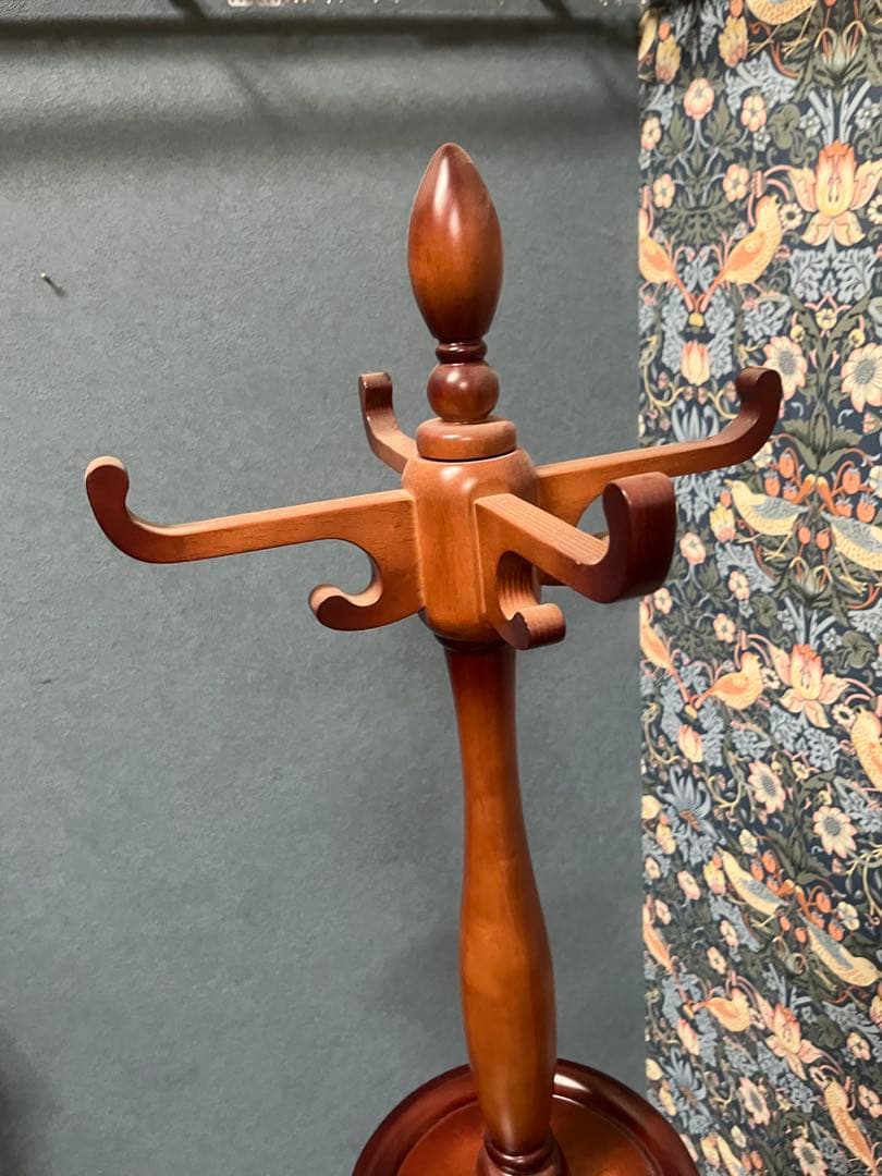 木製 アンティーク ハンガー ポールハンガー インテリア 当時物 昭和レトロ