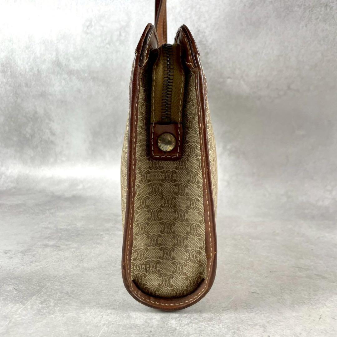 入手困難 美品 セリーヌ トリオンフ クラッチバッグ セカンドバッグ PVC