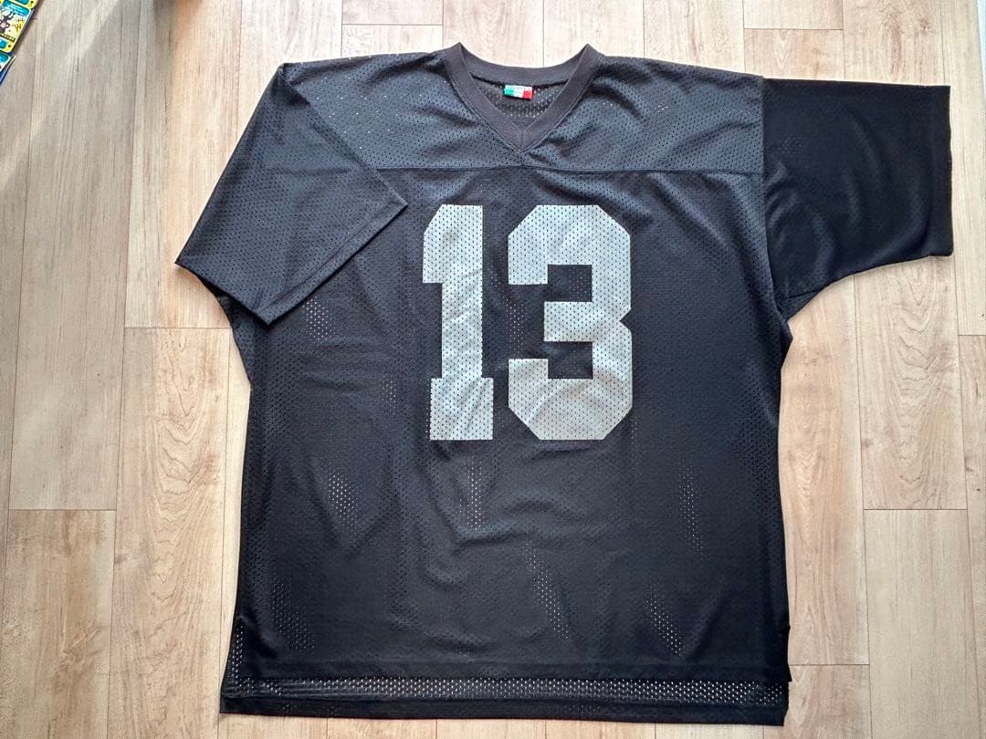 CALIFAS 13 ブラック　フットボールシャツ