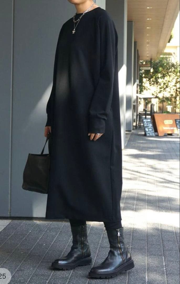 journal standard luxe ポンチ クルーネックワンピース