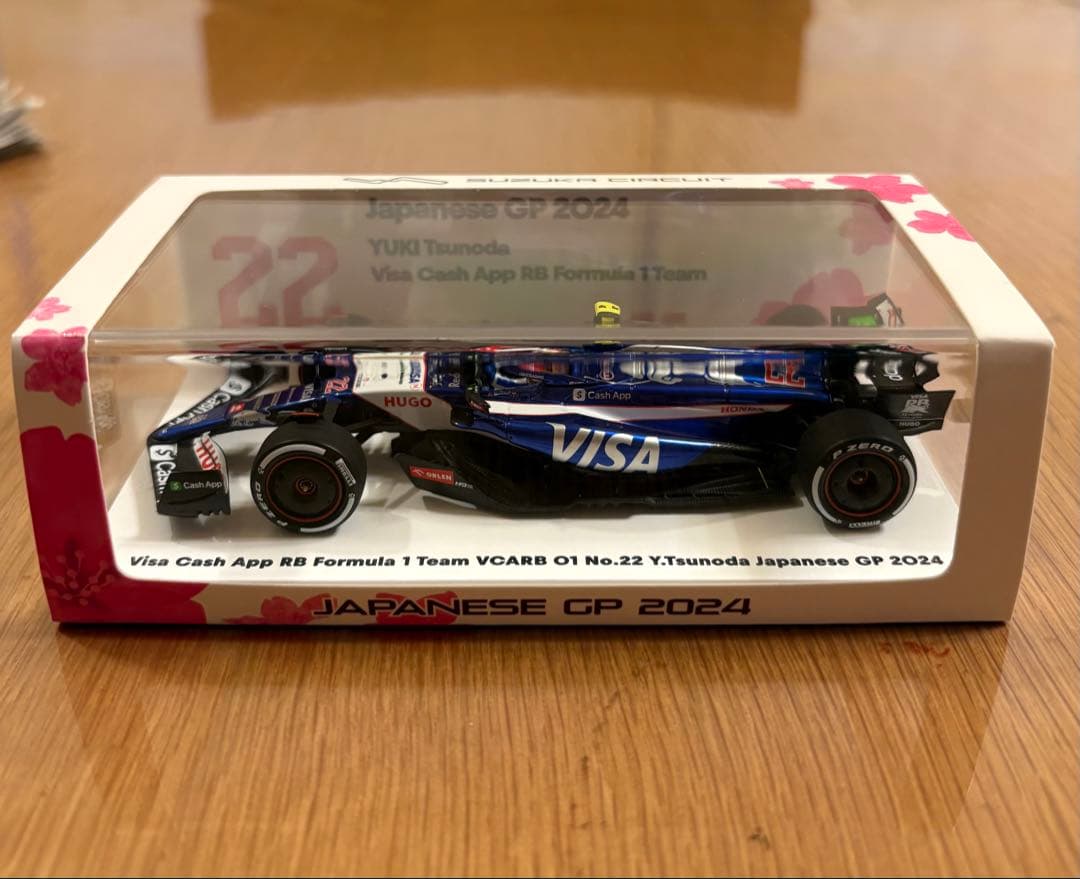 Spark 1/43 VCARB01 2024 日本GP 鈴鹿別注　角田裕毅