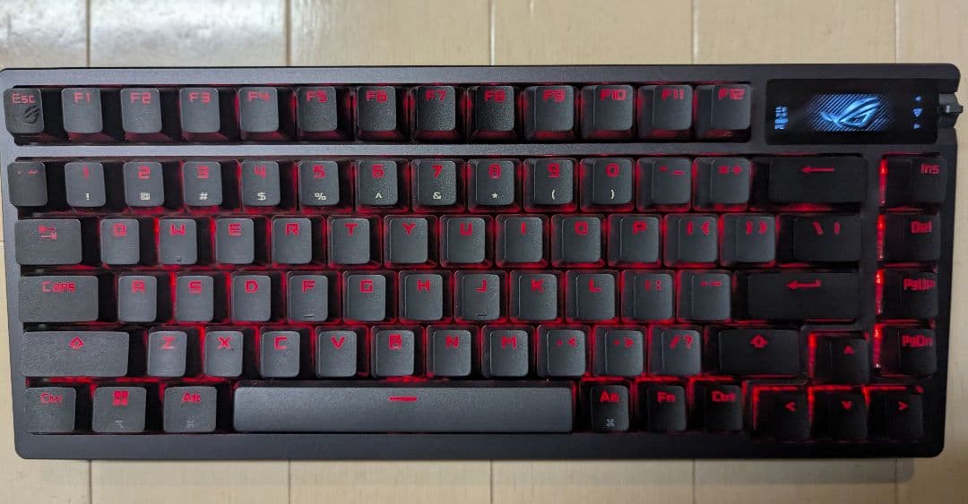 メカニカルキーボードROG Athos