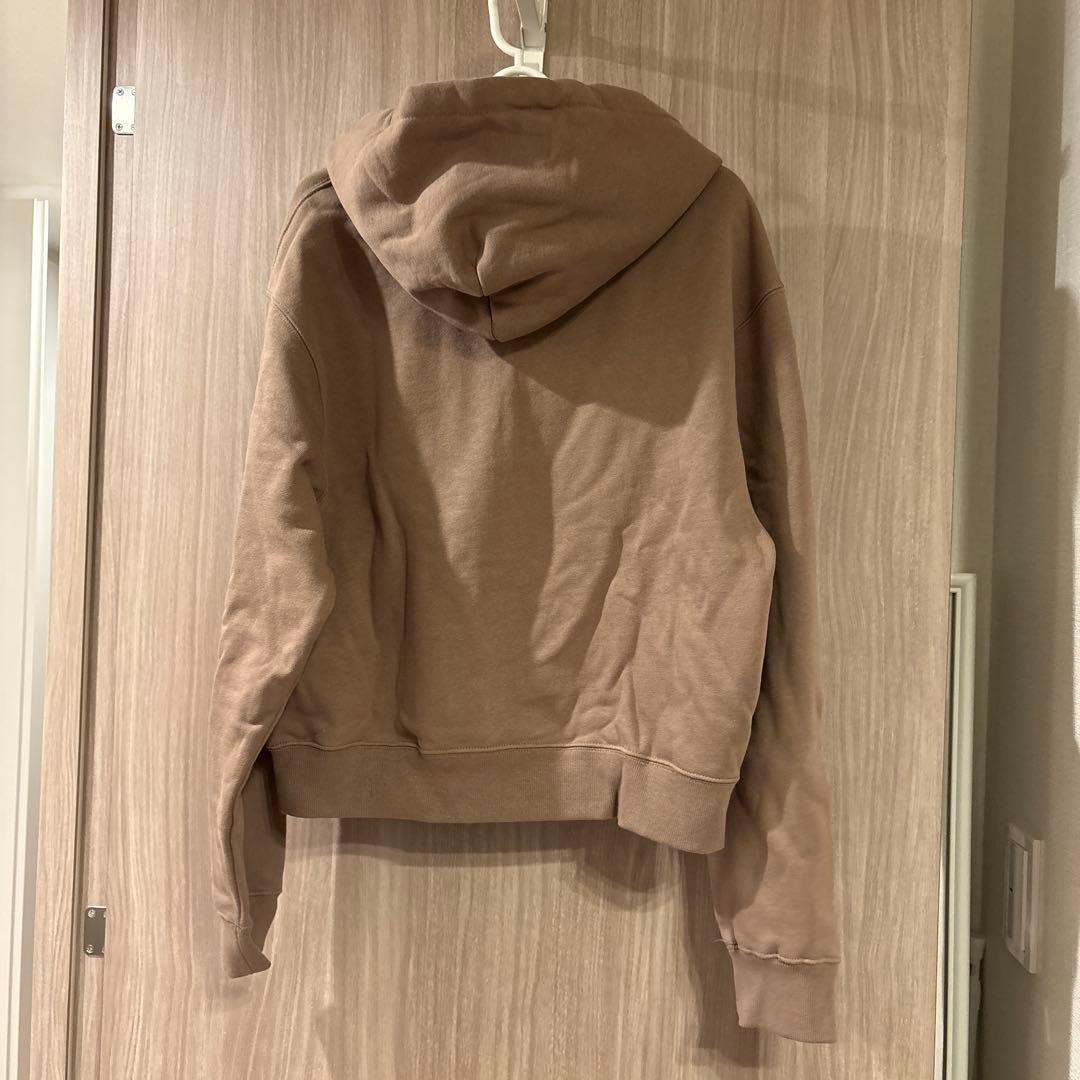 【新品タグ付き】SATUR ブラウン ジップパーカー