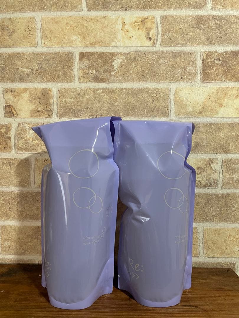 アジュバンプラチナムシャンプーレフィル600ml2個セット