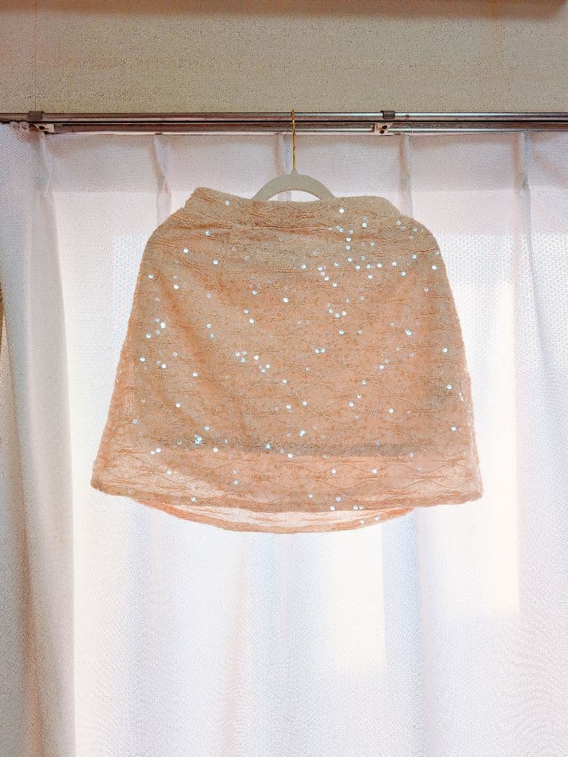 [ミ@プロフ必読] muguet spangle mini skirt