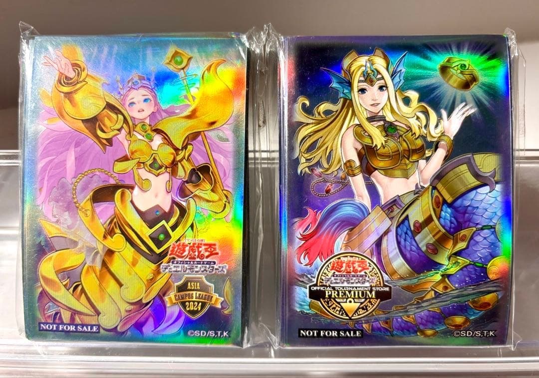 遊戯王 海皇精 アビストリーテ アビスライン スリーブ 海外 限定 セット 新品