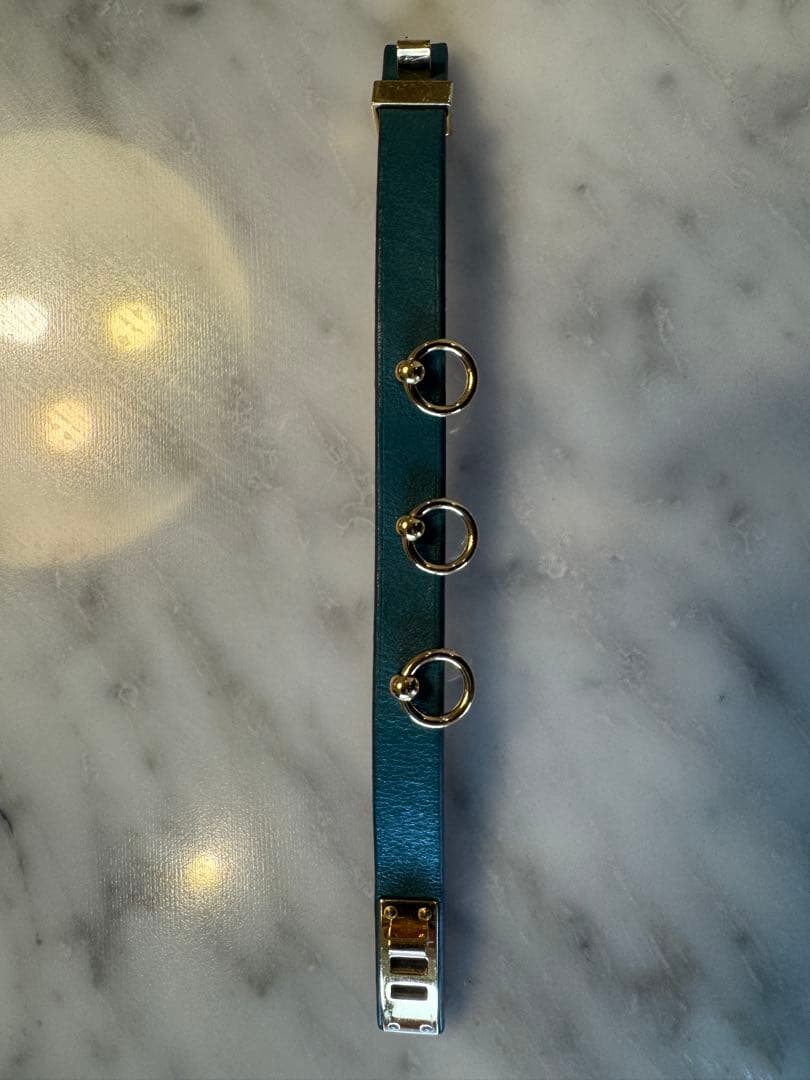 エルメス　リヴァル　A刻印　レザーブレスレット