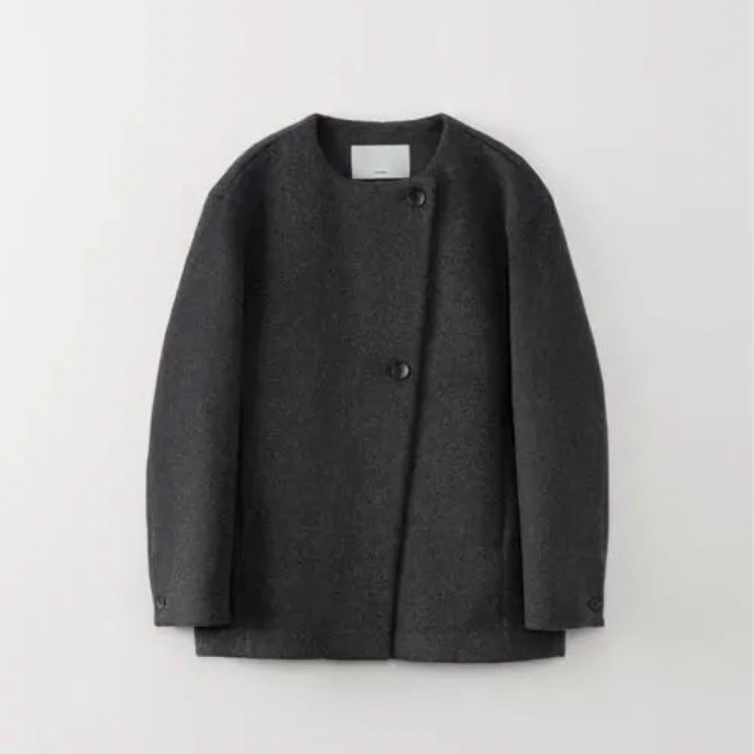 ohotoro　Aries Wool Coat チャコール