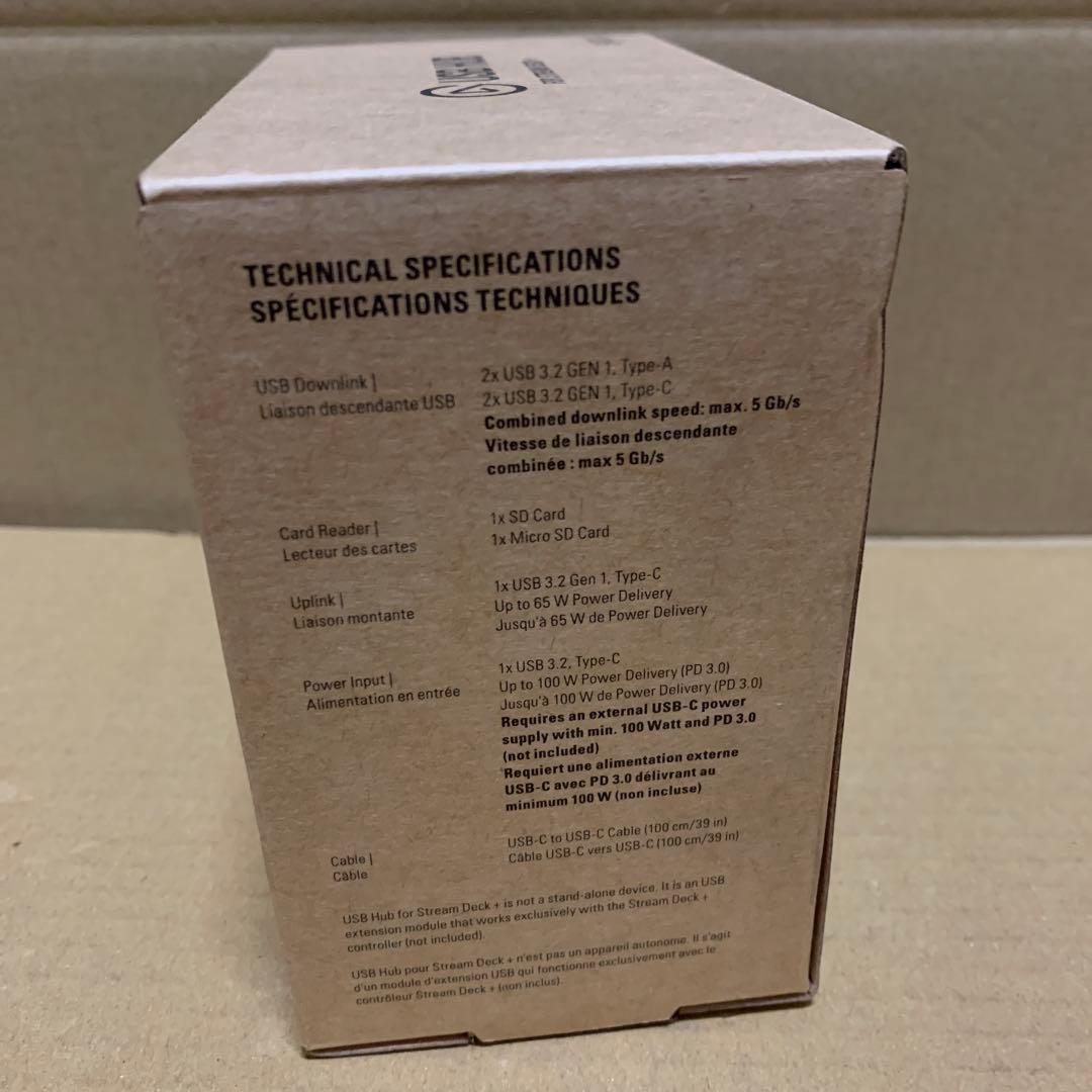 新品　elgato USB HUB for Stream Deck+