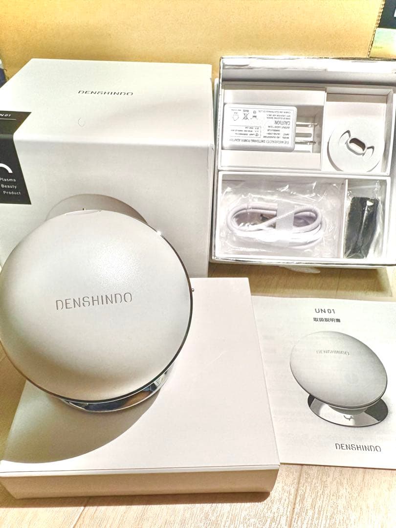 DENSHINDO プラズマエアシャワー UN01 美顔器　美容家電　美肌