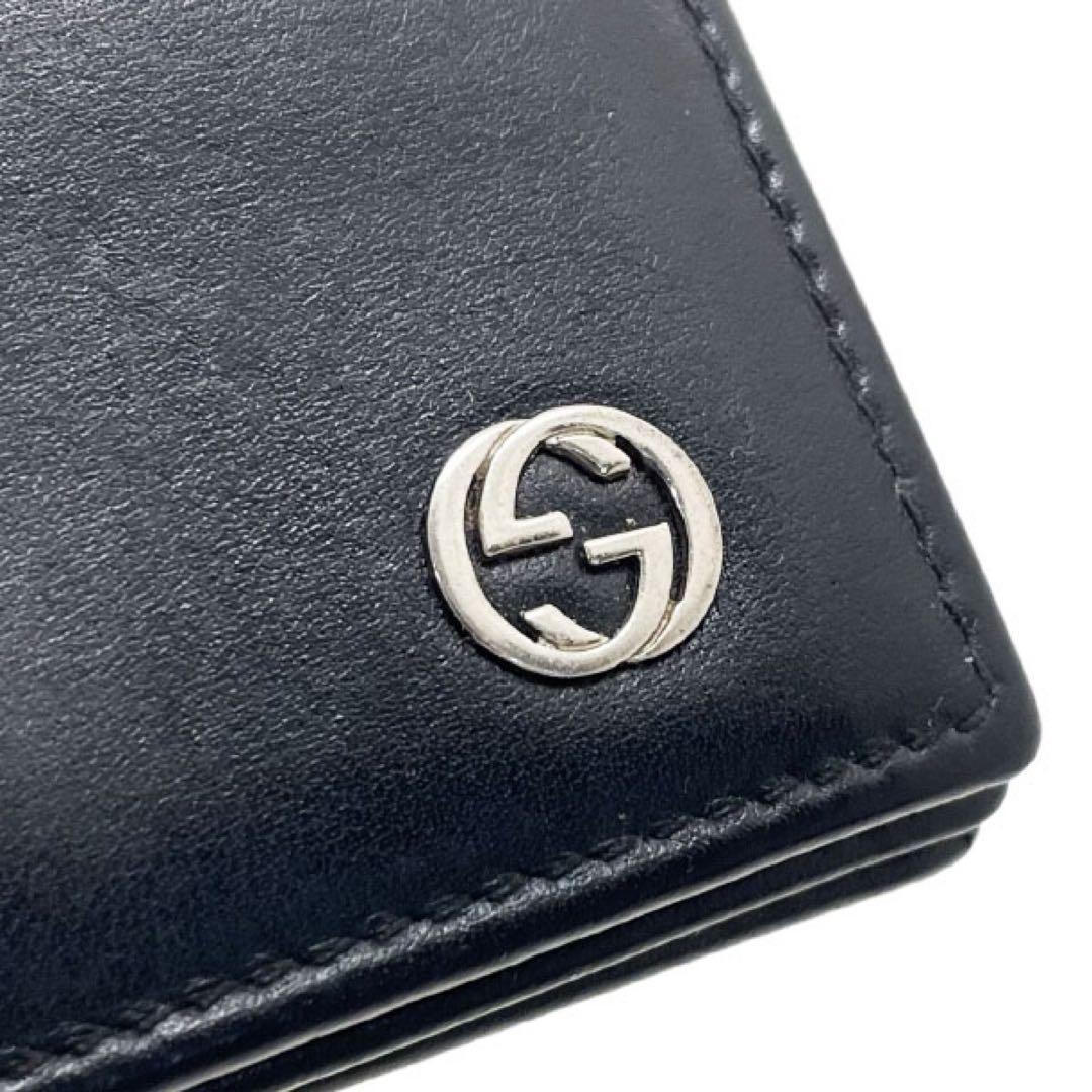 グッチ 名刺入れ カードケース 定期入れ インターロッキング 16131