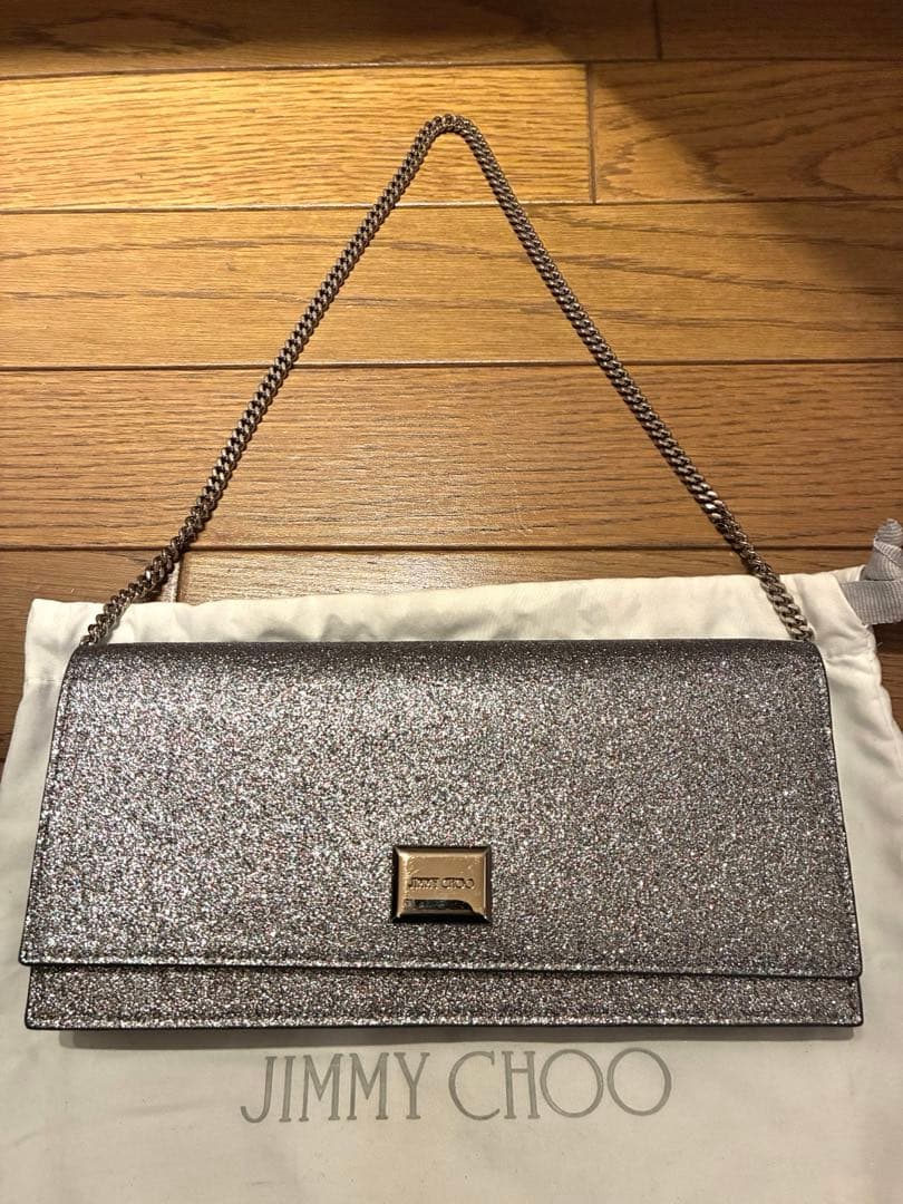 JIMMY CHOO LILIA 2wayバッグ　クラッチ　パーティ極美品‼️