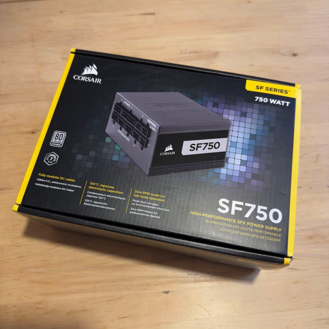Corsair SF750 750W SFX電源ユニット 80+Platinum
