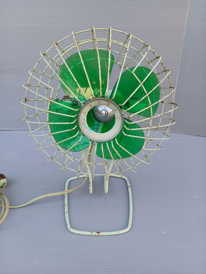 昭和レトロ　ゼネラル扇風機　八欧電機　GENERAL 　稼働品　匿名配送