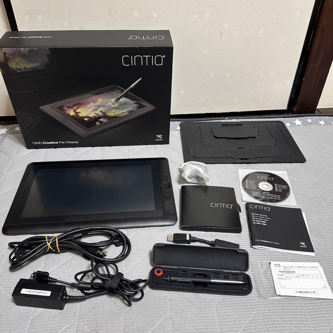 ワコム　cintiq dtk-1300 ペンタブレット　難あり