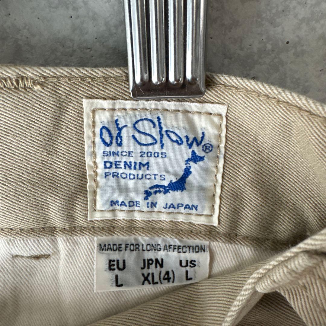 李*龍様 orSlow オアスロウ Two Tuck Wide Trousers