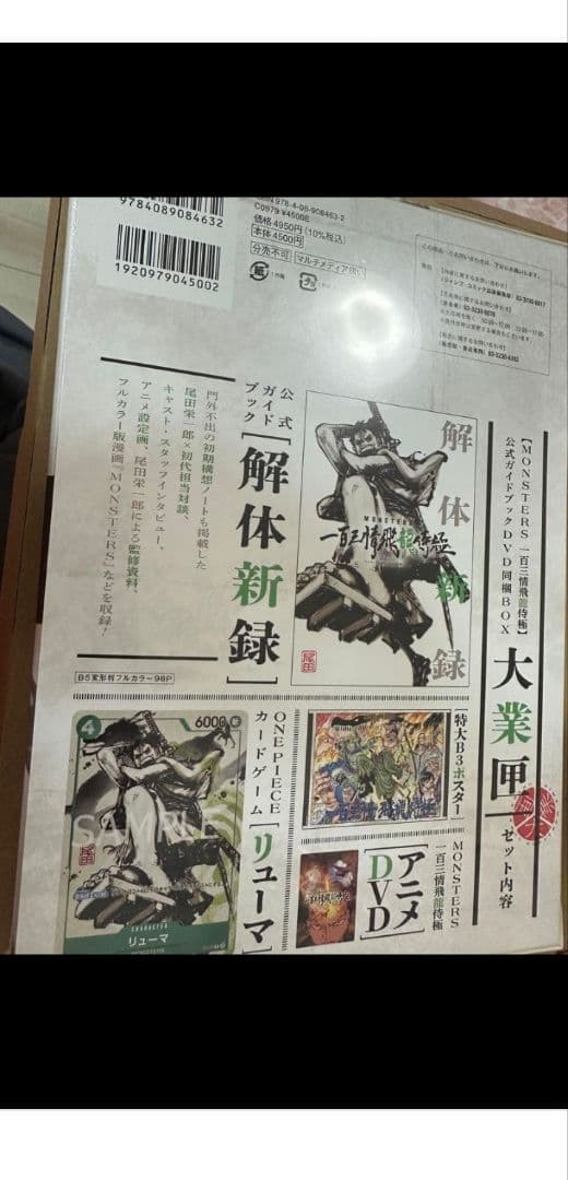 M*d様 【リューマプロモ付き】MONSTERS 一百三情飛龍侍極　公式ガイドD