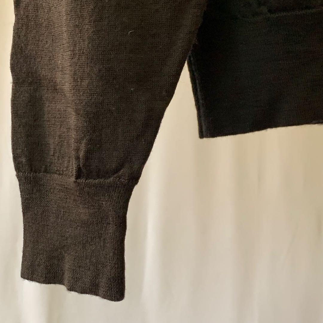 ジョンスメドレー JOHN SMEDLEY ニットポロ ダークブラウン