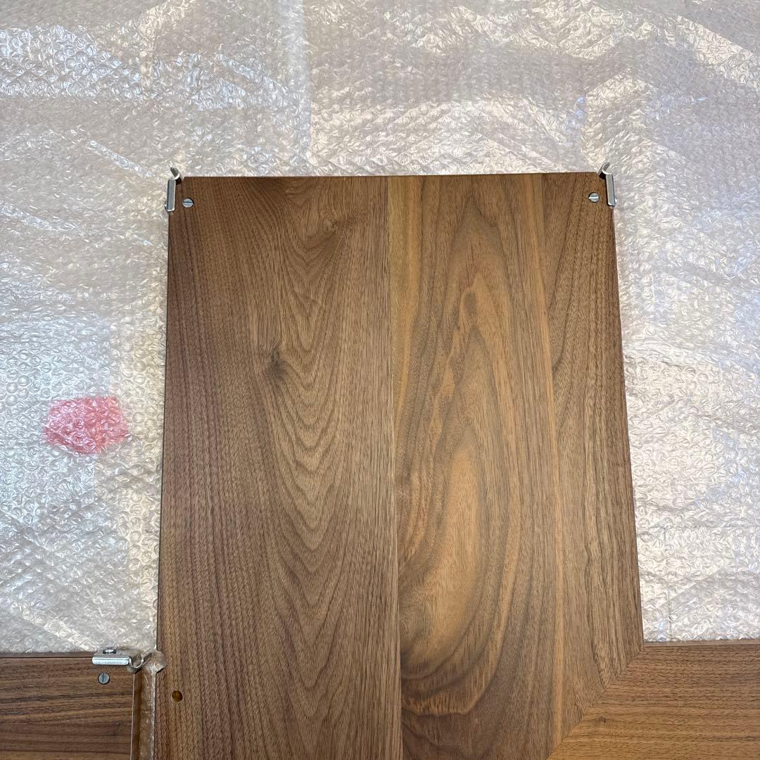 無印良品ステンレスユニットシェルフ・追加棚・コーナータイプ／WN材 幅８４ｃｍ