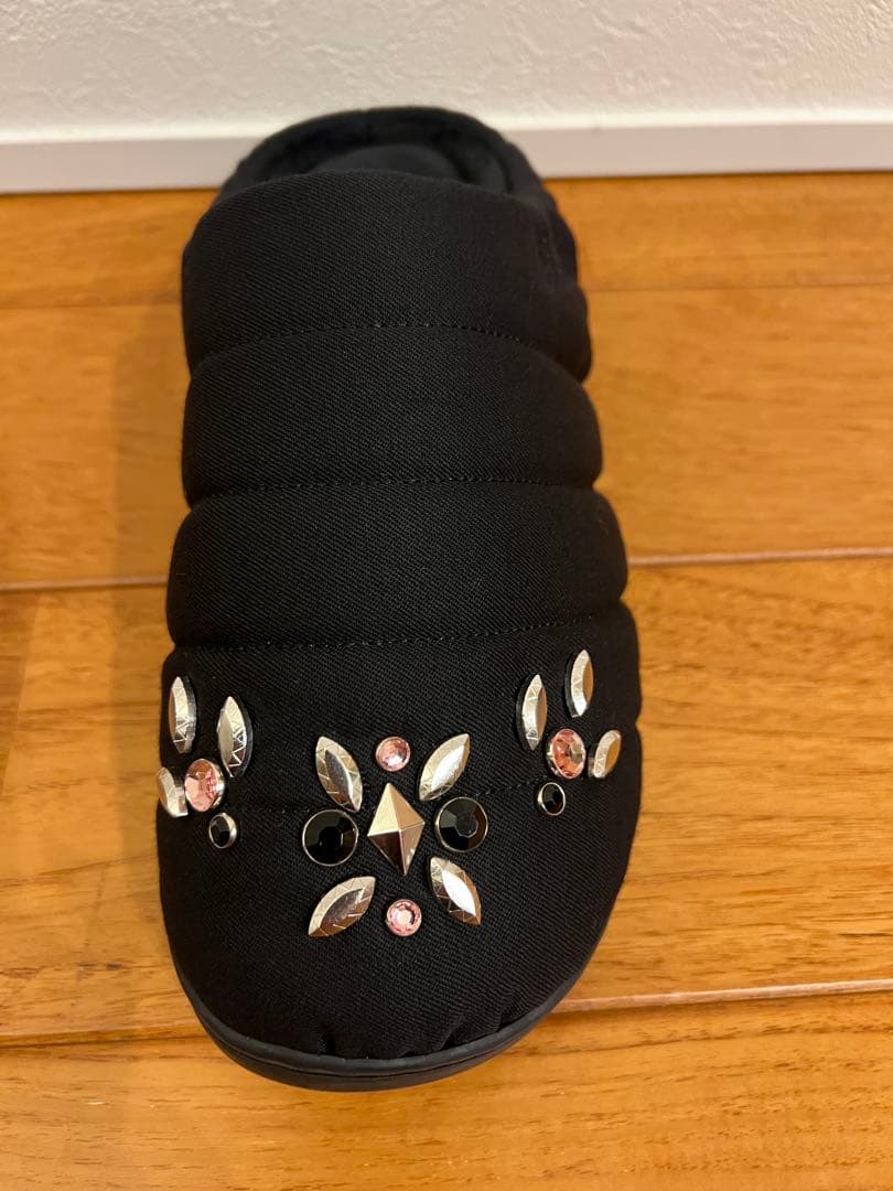 SUBU x MASU STUDS SANDAL BLACK スブ サンダル 冬