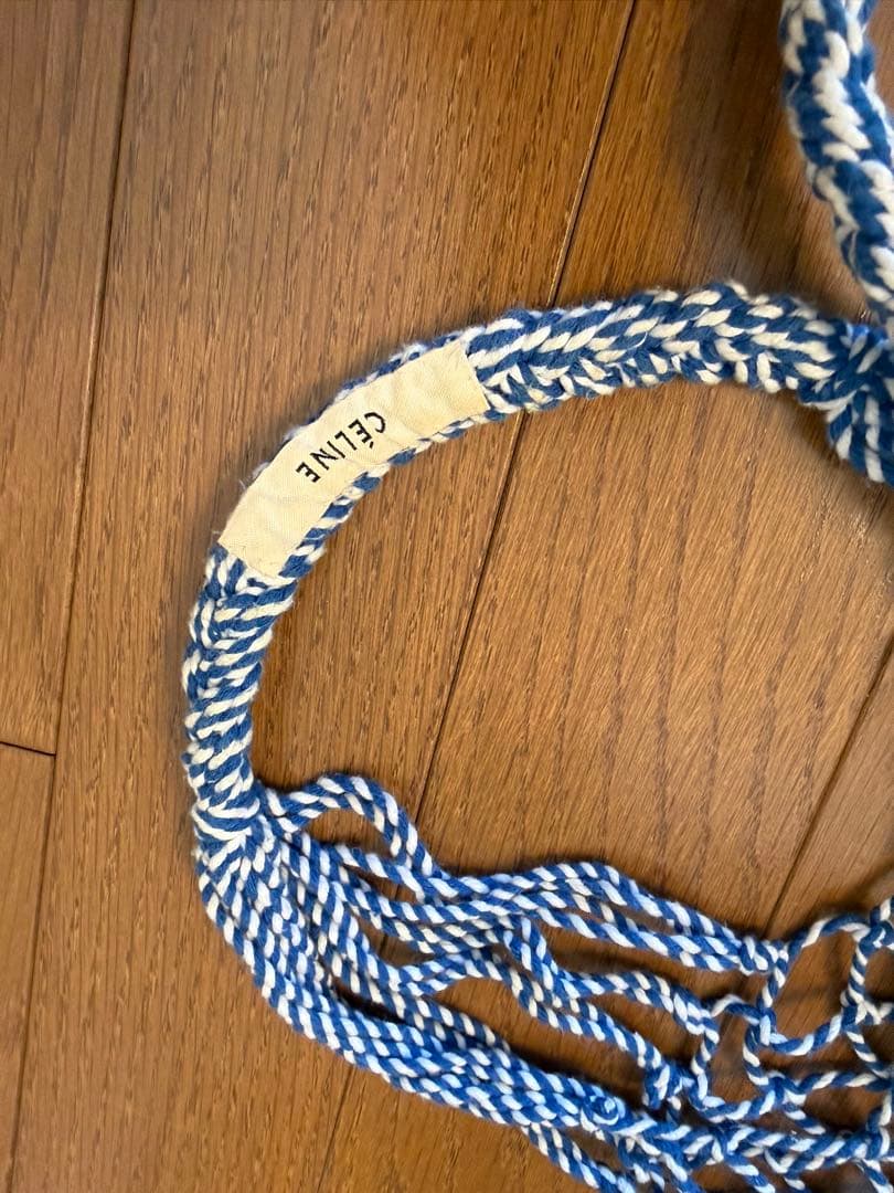 超希少　celine セリーヌ非売品　メッシュバッグ　ネットバッグ