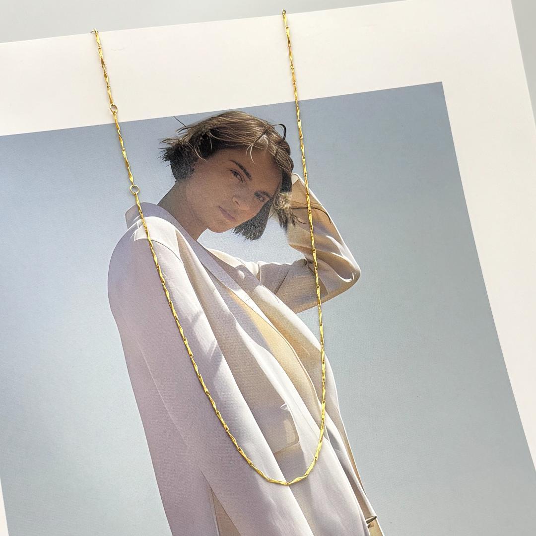 ⭐ 極美品 K18 ゴールド ネックレス 2.1g