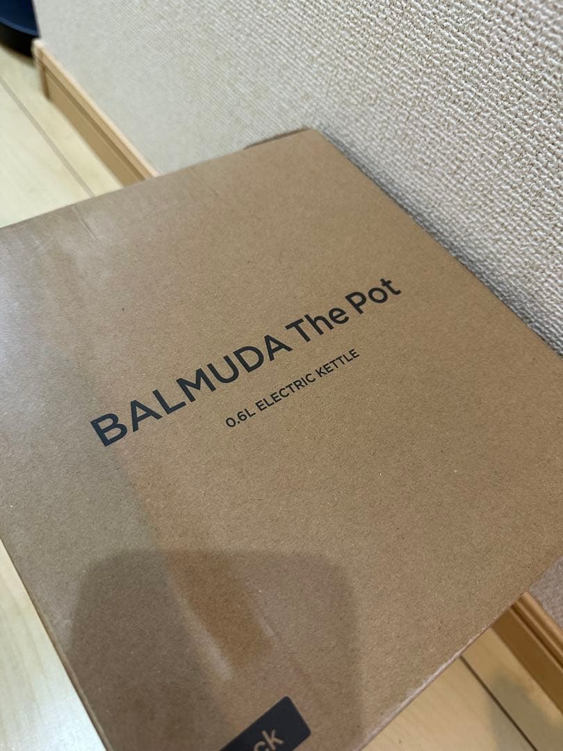 BALMUDA The Pot 0.6L 電気ケトル