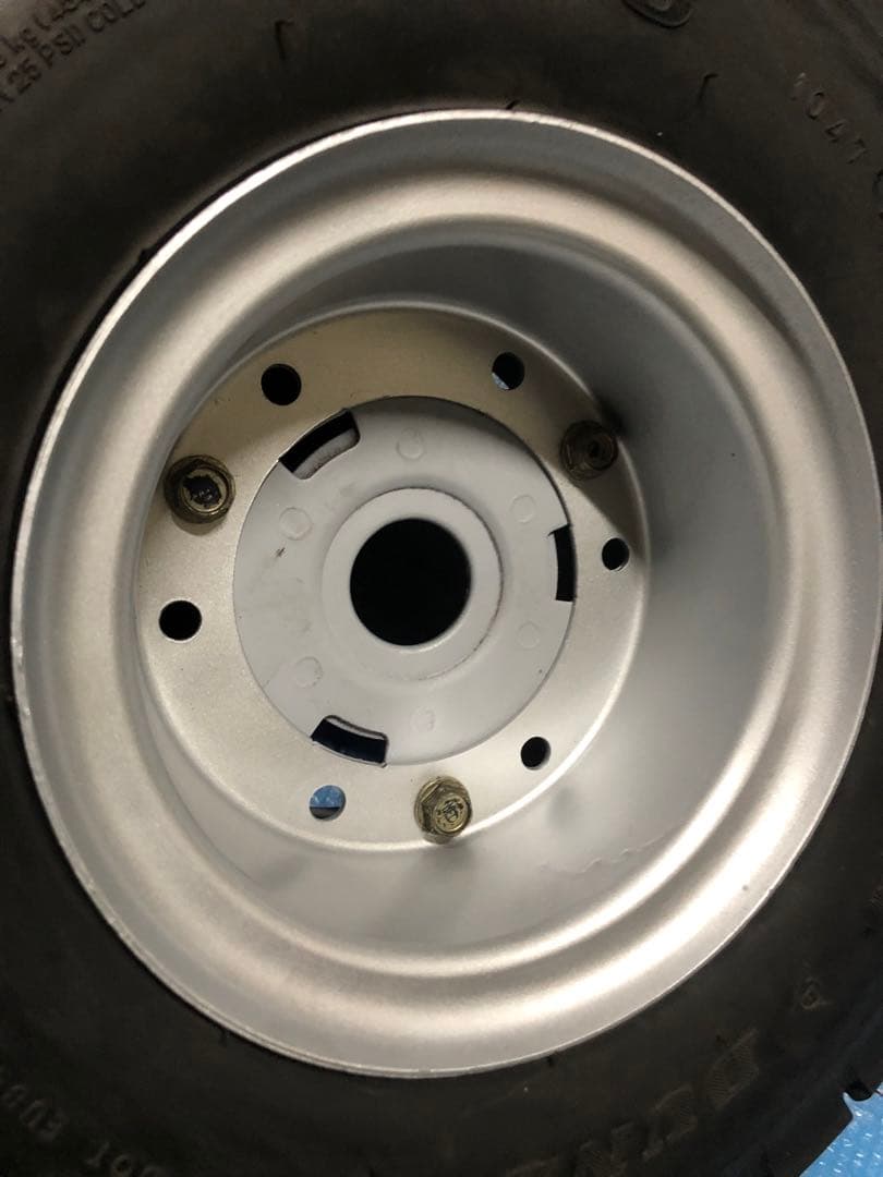 ジャイロ系　純正6穴リアホイール　タイヤ付＊送料込み＊レストア　ミニカー　修理