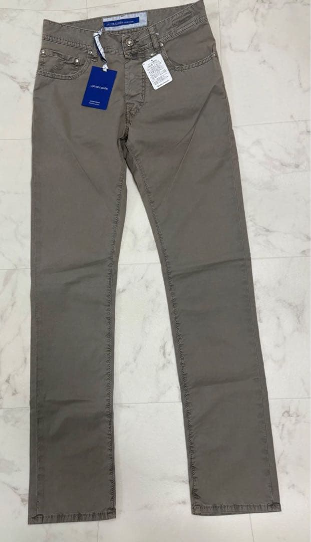【新品未使用】JACOB COHENコットンストレッチ パンツ