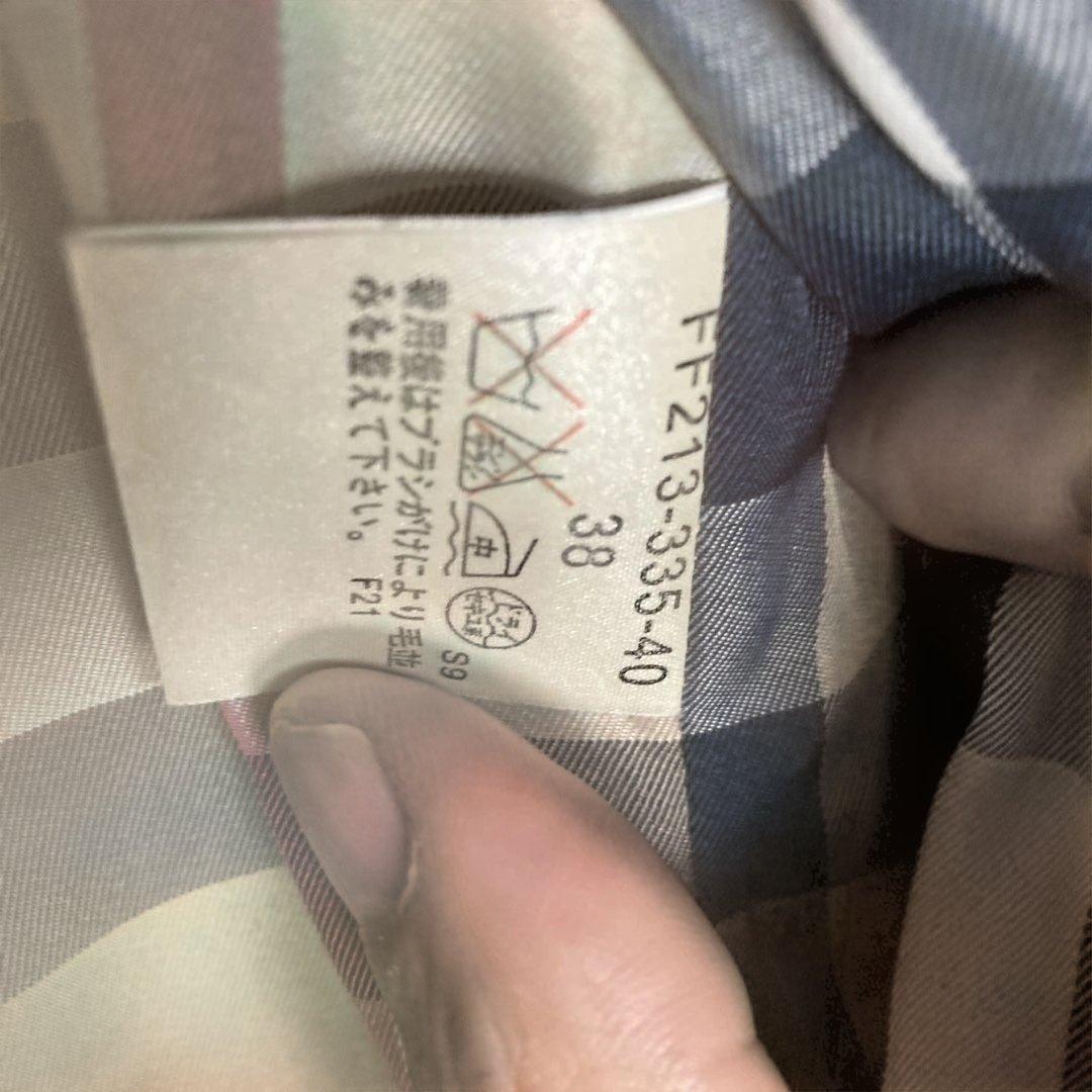 バーバリ　ロンドン　羊毛　カシミア　コート 38 BURBERYLondon M