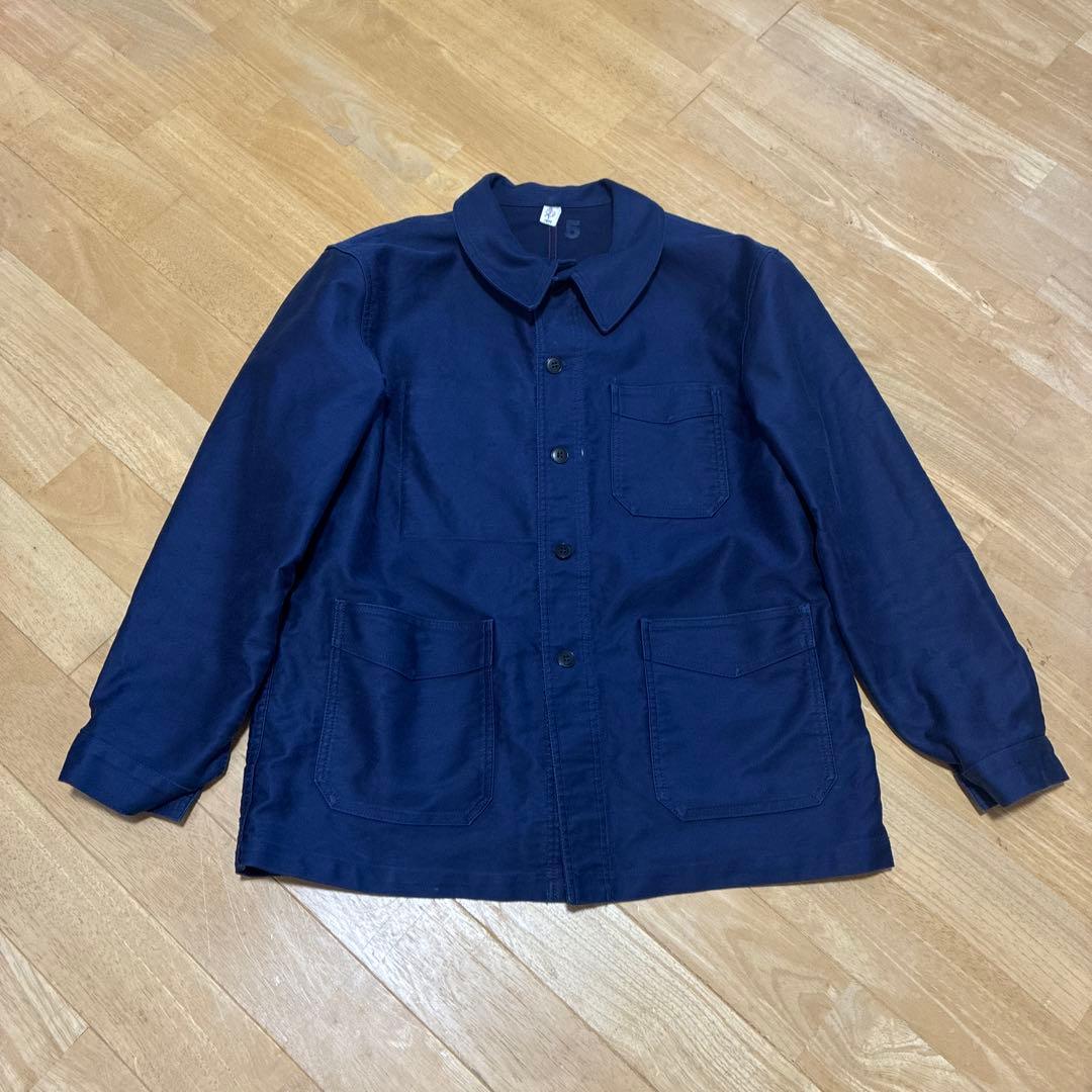 LE TRAVAILLEUR GALLICEモールスキンジャケット ネイビー