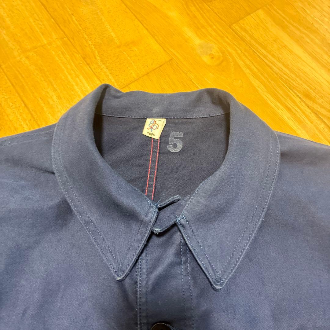 LE TRAVAILLEUR GALLICEモールスキンジャケット ネイビー