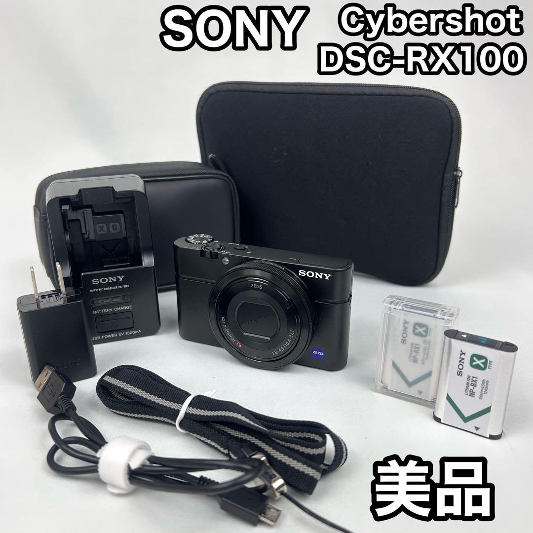 【美品】SONY サイバーショット dsc-rx100 初代 バッテリー2個