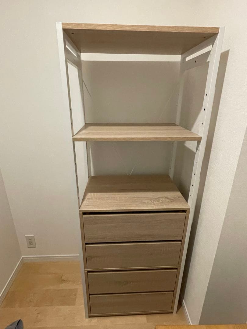 【Aさん専用】LOWYA［幅60] 引き出し 収納 スチール コンパクト